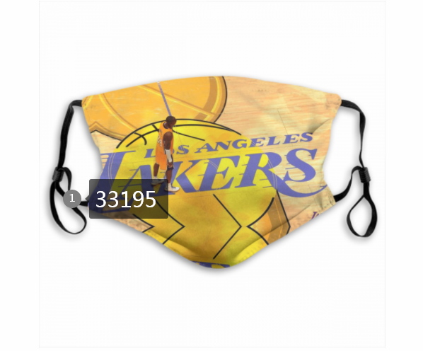 2021 NBA Los Angeles Lakers #24 kobe bryant 33195 Dust mask with filter->nba dust mask->Sports Accessory